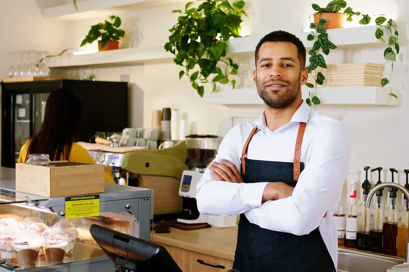 A cafe that took one lump sum and fitted out a second room.
