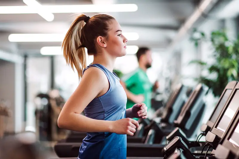 A gym whose costs arrive monthly and whose fees arrive daily.